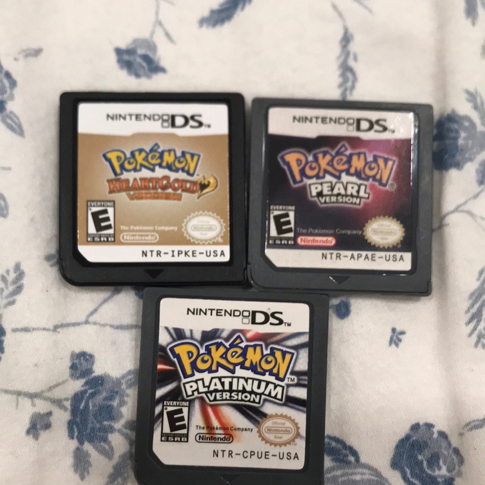 Pokémon heartgold platinum pearl